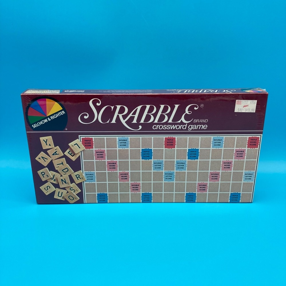 Sealed Vintage 1983 Scrabble Crossword Game No. 17 S & R Chieftan Canada